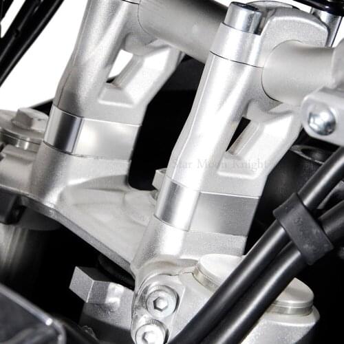 Motorcycle Handlebar Risers Clamp Mounting Mount Riser CNC Billet Aluminum For Triumph Tiger 900 GT Pro Rally Pro Tiger900 2020