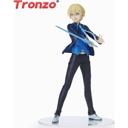 Tronzo Original 23Cm SEGA Sword Art Online Alicization Eugeo Dresses Action Figure Toy Model Anime Figurals Brinquedos