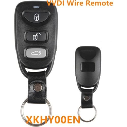10pcs/lot Xhorse universal VVDI wire remote control XKHY00EN XKHY01EN Car Key no transpponder chip for VVDI Mini Key Tool VVDI2