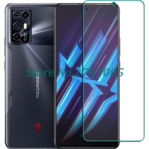 Tempered Glass For ZTE Nubia Red Magic 6R 6.67" RedMagic 6R Protective Film Screen Protector Phone Cover