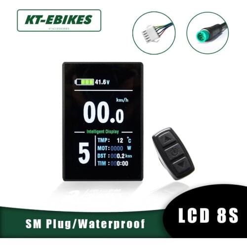 KT Ebike Kunteng LCD8S lcd8h lcd8 USB Color E Bike Electric Bike Bicycle Display Conversion Kit Accessories KT LCD 8 Display