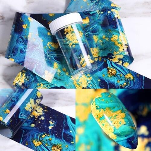 1pcs Gold Sliver Mirror Nail Foil Sticker Slider Holographics Nail Decals For Wraps Adhesive Manicures DIY Decoration Nail Paper