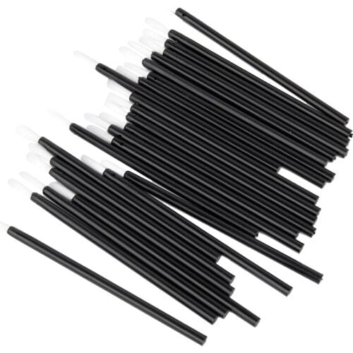 25Pcs Disposable Makeup Lip Stick Applicator Bristle Wand Brushes Eyelash Extension Lip Makeup Tools Accessories