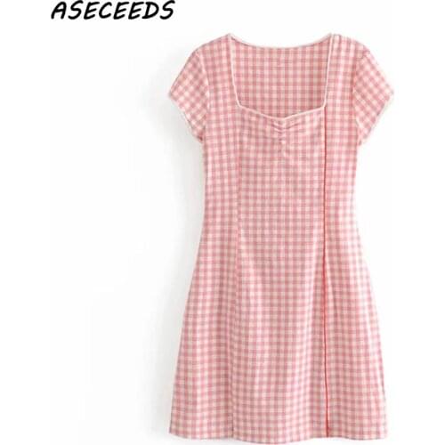 ASECEEDS Pink Summer Dresses