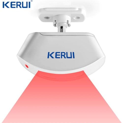 KERUI Wireless Window Curtain Motion Sensor PIR Detector Infraid Sensor Circuit Design 433MHz For Home Alarm System