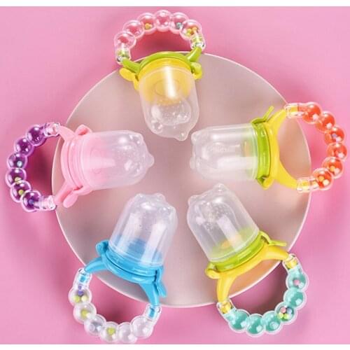 Baby Fresh Fruit Food Kids Nipple Feeding Milk Feeder Baby Pacifier Bottles Nipple Safe Supplies Nipple Teat Pacifier Bottles