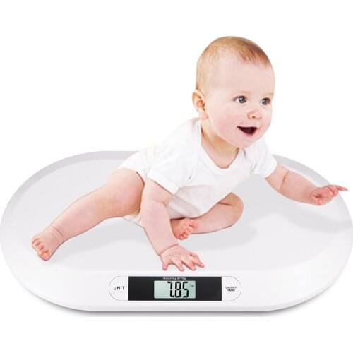 Electronic Baby Scale Anti-Drop Baby Scale Weight Toddler Grow Lcd Display Child Pets ABS Meter Digital Infant Scale Up To 20Kg