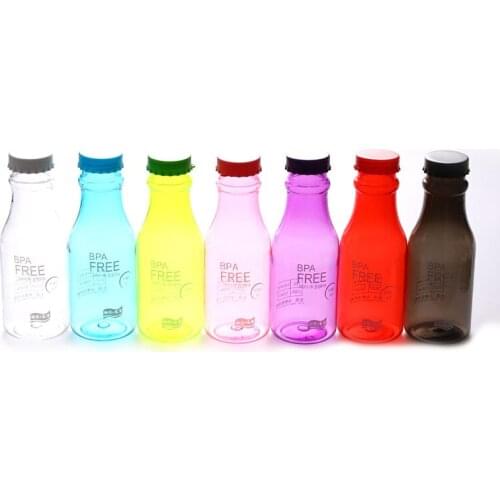 550ML Candy Color BPA Free Water Bottles Leak-proof Drinking Cup Kettle Outdoor Drinking Water Bottle