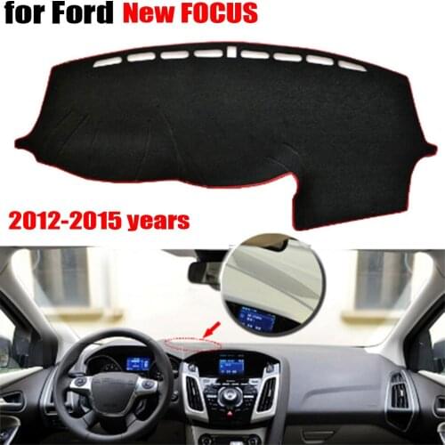 RKCA Car dashboard covers mat for Ford New Focus 2012-2015 Left hand drive dashmat pad dash Instrument platform accessories