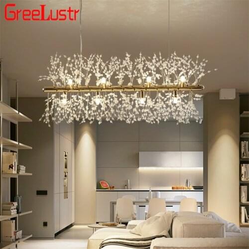 Nordic Loft Dandelion Led Chandeliers Creative Crystal Spark Ball G9 led Chandelies Light Fixture for Living Room Decor Lighting