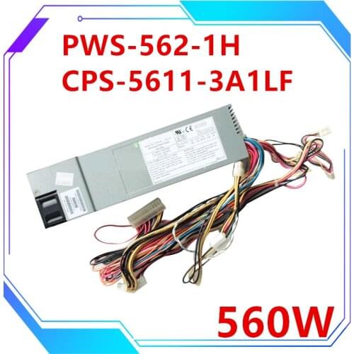 Almost New PSU For Compuware 1U 560W Power Supply PWS-562-1H CPS-5611-3A1LF