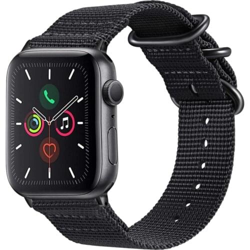 Correas For Apple Watch 5 Band 44mm 40mm Bracelet For Iwatch 4 3 2 Strap 42mm 38mm Nylon Watchbands Pulseira Men Women Straps