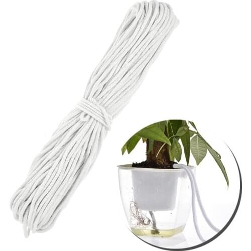 Self Watering Cord Self-Watering Planter Pot Auto Drip Irrigation Waterer Cotton Rope Or Clothesline Bundled Hydroponic Rope