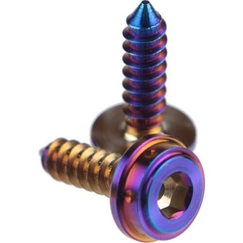RZMA body screw M5*15 suitable for electric car motorcycle car shell self-tapping screw stainless steel inner hexagon
