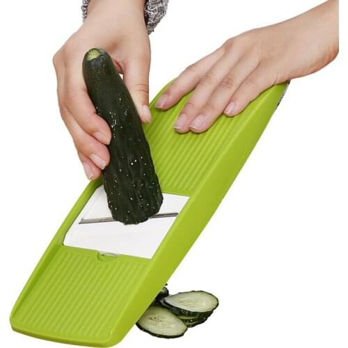 Slicer Stainless Steel Vegetable Slicer with 3 Blades Julienne Slicer Cutter for Potato Carrot