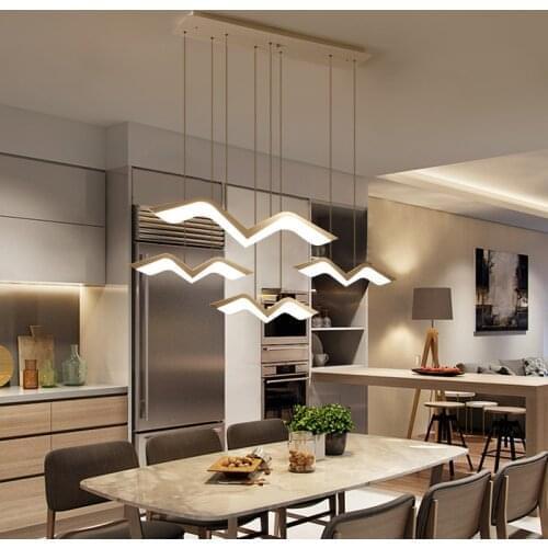 Modern Dining Room Chandelier Art Seagull LED Hanging Lamp for Living Room Kitchen Bar Restaurant Indoor Home Lighting Decor