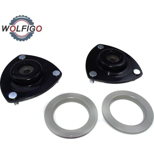 WOLFIGO Front Suspension Strut Top Mounting Shock Absorber Bearing for Honda CR-V Civic VII Stream 51726S5A002 51920S5A024