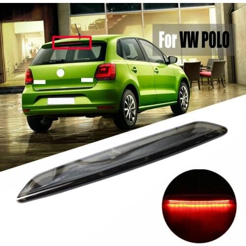 Smoked LED Rear Third 3Rd Brake High Mount Stop Lamp for Polo 9N 9N3 2002-2010 6Q6945097 6Q6 945 097
