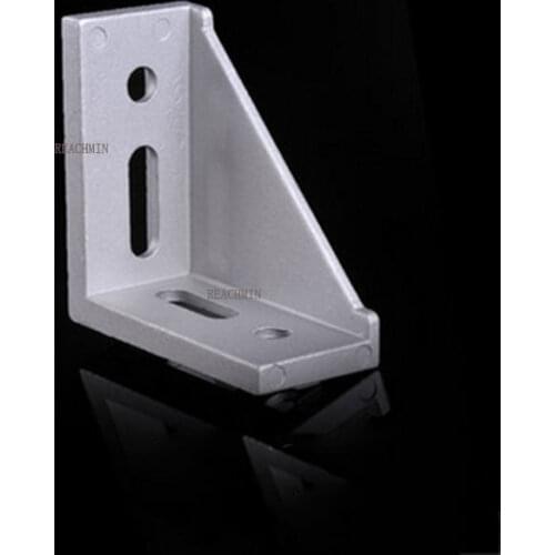 20PCS/LOT 30X60 3060 Corner Fitting Angle Decorative Brackets 3030 Aluminum Profile Accessories L Connectors Fasten connectors