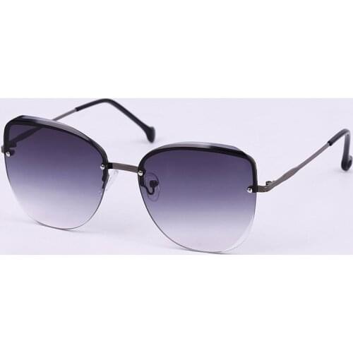 Unisex Driver Imitation Sunglasses Adult Metal Oval Sunglass cool Luxury Brand Ladies Sun Glasses Goggles shape Fashion Eyewear