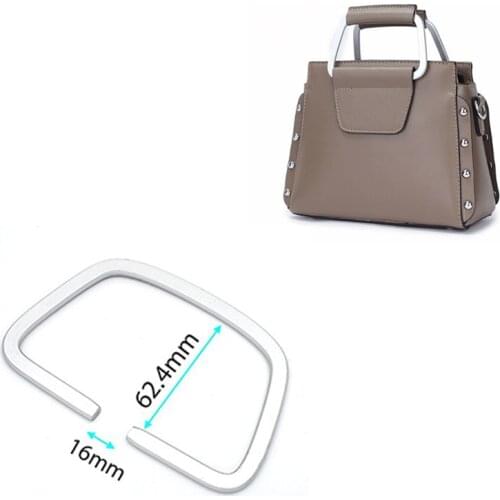 Aluminum Rectangular Purse Frame Purse Handles