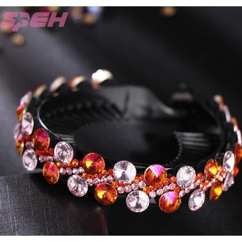 Ball head hair dryer rhinestone tiara adult large fashion simple hairpin top clip hairpin twist