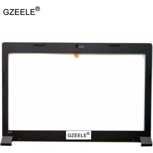 GZEELE NEW for LENOVO B490 notebook case B shell screen frame Front Bezel Cover Black B shell