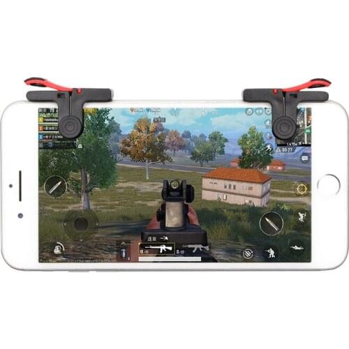 Mobile Game Pubg Controller Trigger For Android IOS Gamepad Aim Button L1R1 Shooter Joystick Trigger Fire Buttons