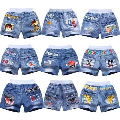 Fashion Jeans Boys Shorts Toddler Clothes Kids Denim Baby Jeans Children Clothing Casual Summer Shorts Boy Trousers
