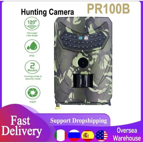 Outdoor Hunting Trail Camera 12MP New Wild Animal Detector Cameras HD Waterproof Monitoring Infrared Cam Night Vision Photo Trap