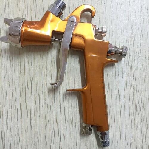 SAT1178 high quality diy silver mirror chrome paint gun nozzle 1.4mm lvmp air paint spray gun for car