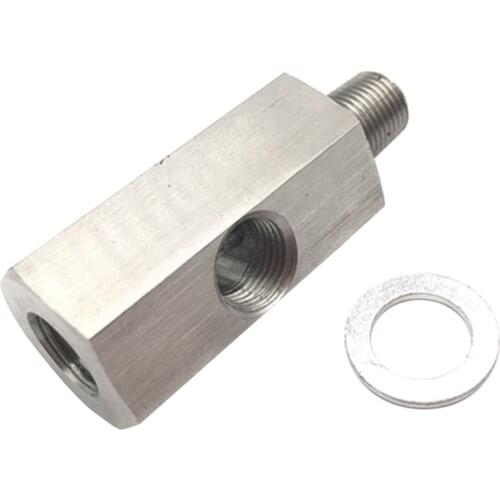 Stainless Steel 1/8 '' BSPT Oil Pressure Sensor Tee with NPT