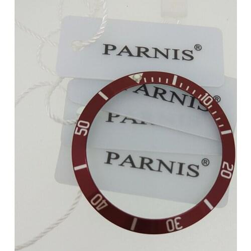 38mm Ceramic Bezel Insert for Mens Watch Parnis Originals Model Insertion Ceramic Bezel