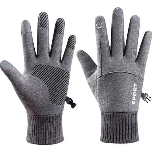 Unisex Winter Gloves Outdoor Heat Full Finger Touchscreen Windproof Driving Glove Fur Mittens Guantes Mujer перчатки женские