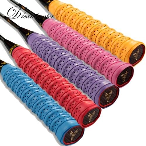 10pcs/Lot Tennis Racket Overgrip Sweatband Absorbed Wraps Badminton Racquet Grip Sweat Band Tape Sports Over Grips