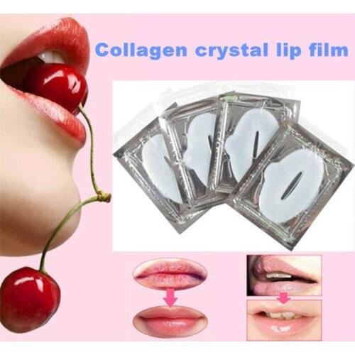 2pcs Hot Crystal Lip Film Crystal Collagen Lip Membrane Lip Care Tool Lip Chapped Skin Eliminate Beauty Tools Free Shipping