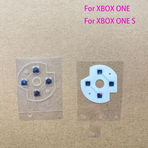 2pcs For XBOX ONE S Controller D Pads Metal Dome Snap Dome PCB board Conductive fIlm