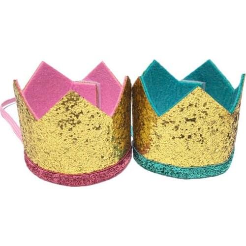 Pet Dogs Caps/Bibs Costume Sequin Design Headwear Cap Hat Christmas Party Pets Accessories For Cat Dog Birthday