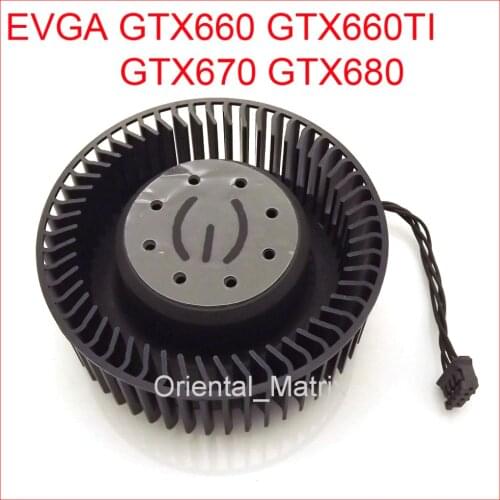 Free Shipping BFB0712HF 65mm 12V 1.8A For EVGA GTX660 GTX660TI GTX670 GTX680 Graphics Card Cooling Fan 4Pin 4Wire