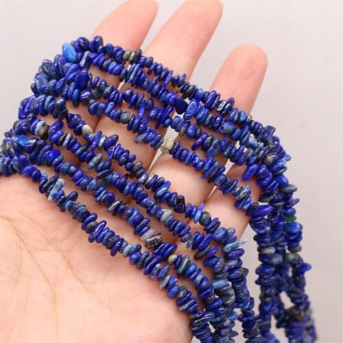 Natural Stone Beads Blue Lapis Lazuli Irregular Shape Vintage gravel Stone For Jewelry Making Necklace DIY Bracelet Accessories