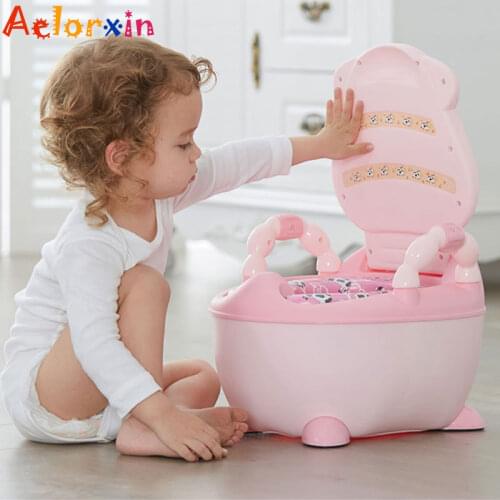 Animal Cows Baby Potty Toilet Portable Baby Pot Toilet Seat For Kids Potty Training Seat Childrens Potty Baby Toilet Baby Pot