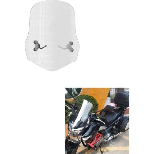 For Suzuki GW250 50Cm 40cm Front Motorcycle Windshield GW 250 Transparent Wind