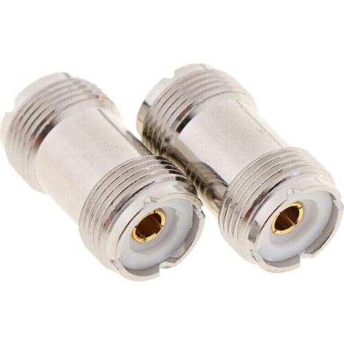 SO-239 PL259 UHF Female to Female RF Coax Cable Adapter Connector SO239 coaxial Adapter 1pc