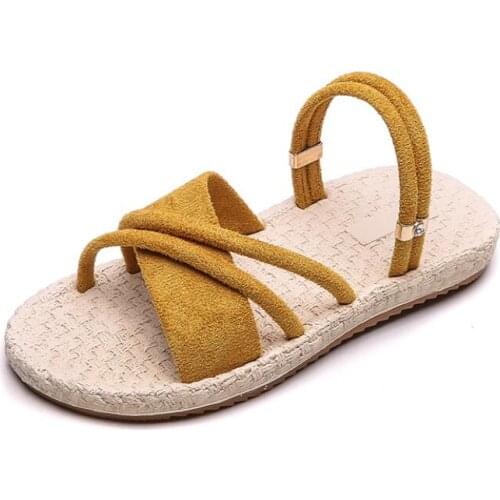 Leather childrens casual sandals flat heel summer new boys and girls beach shoes childrens sports sandals baby toddler shoes