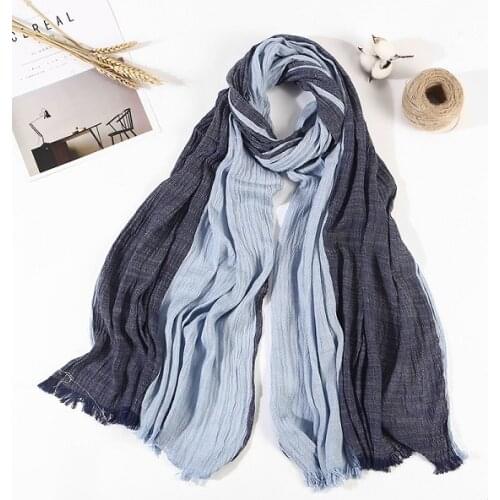 LOVOSME Men's Striped Scarves