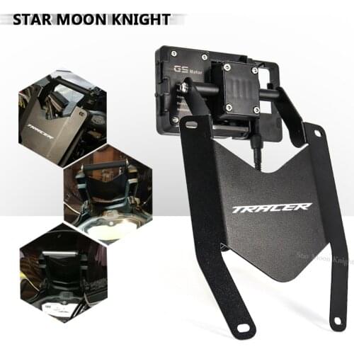 Motorcycle Stand Holder Phone Mobile Phone GPS Navigation Plate Bracket For YAMAHA MT07 Tracer 700 Tracer700 2016-2020