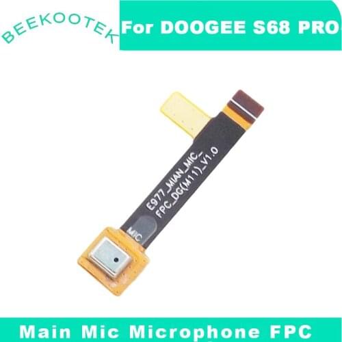 New Original Doogee S68 Pro Main Microphone FPC Flex Cable Mic FPC Cable Repair Accessories For Doogee S68 Pro Smartphone