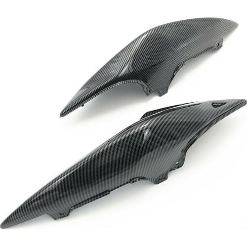 Carbon fiber paint Rear Back Tail Side Fairing Cowl Cover Fit For Kawasaki Z 750 2007-2008-2009-2012