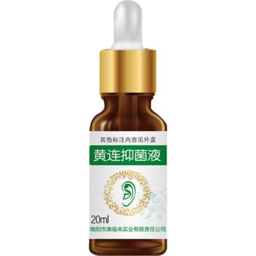 Ear Acute Otitis Drops Chinese Herbal Medicine For Ear Healt Caring Sore Tinnitus Deafness F3Z9