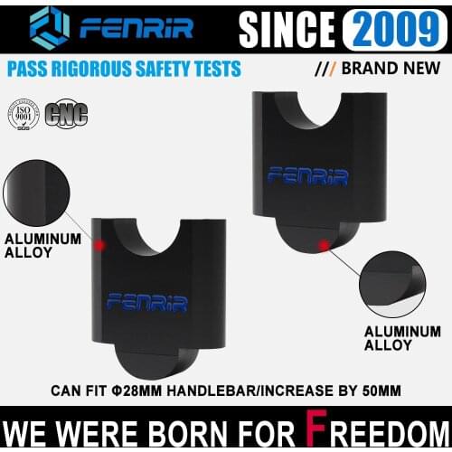 22MM Motorcycle Handlebar Riser for Yamaha MT07 MT09 WR250F WR250R TW200 TTR230 FZ1 FZ8 XT250 SCR950 XJ650 YZ125 Raptor Grizzly